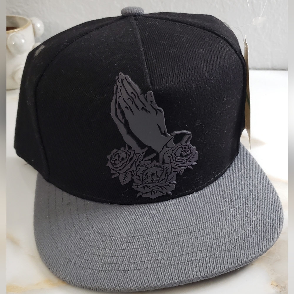 Praying Hands Baseball cap Ring of fire hat